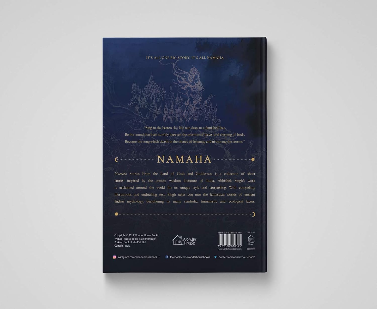 Namaha Illustrated Indian Mythology Stories Hardcover
