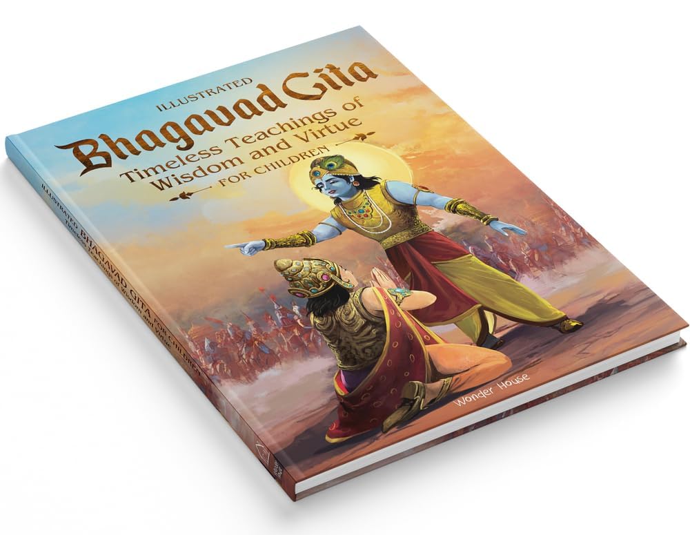 Illustrated Bhagavad Gita for Children – Stories of Wisdom