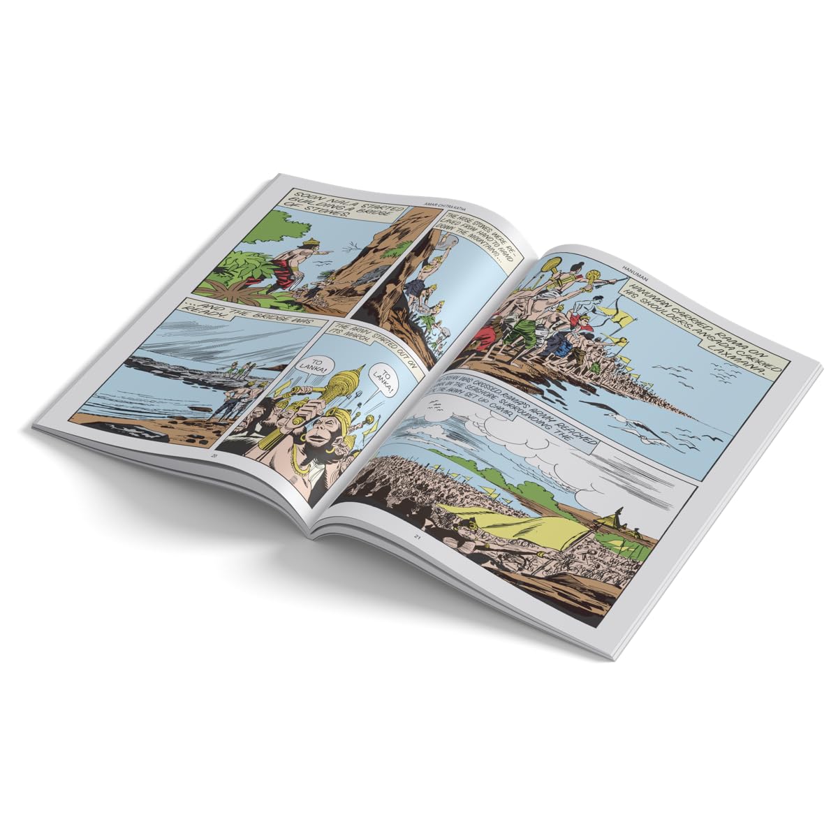 Hanuman Comic Book – Devotion, Courage and Heroic Tales
