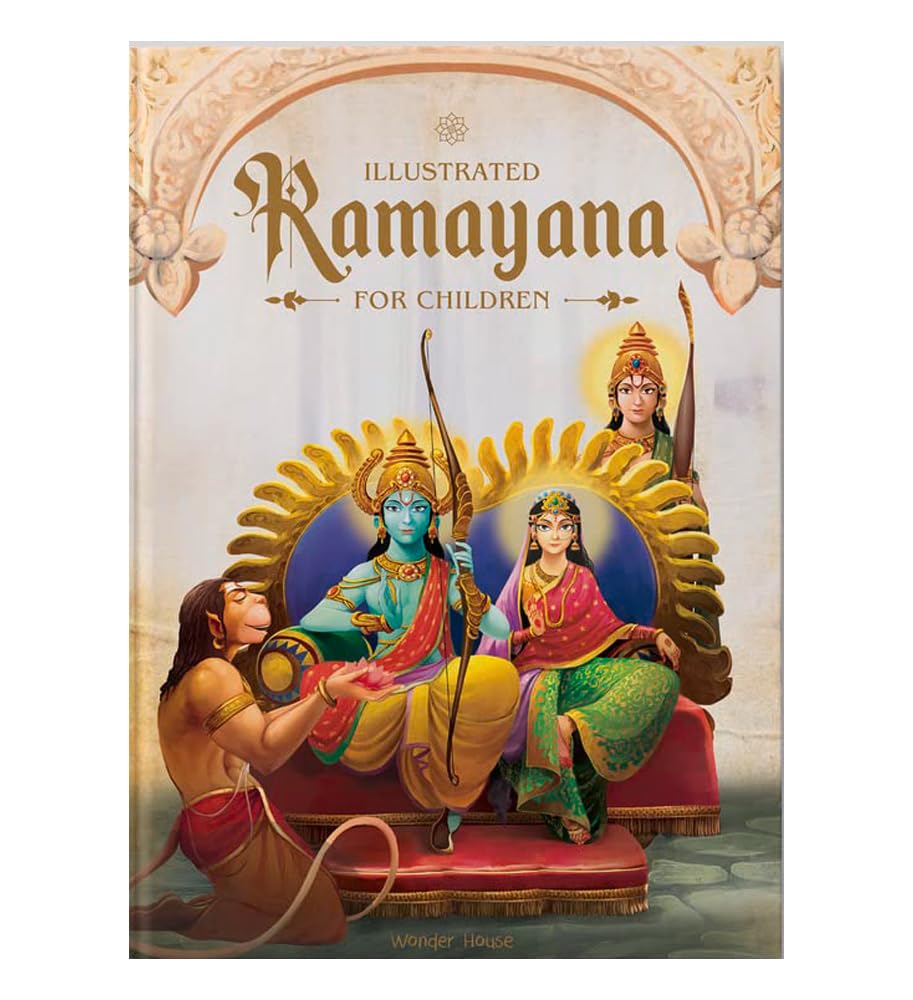 Illustrated Ramayana for Children Deluxe Hardcover Book