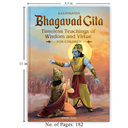 Illustrated Bhagavad Gita for Children – Stories of Wisdom
