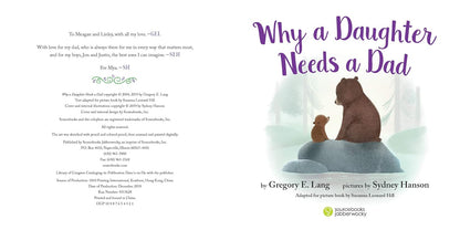Why A Daughter Needs A Dad Picture Book For Fathers
