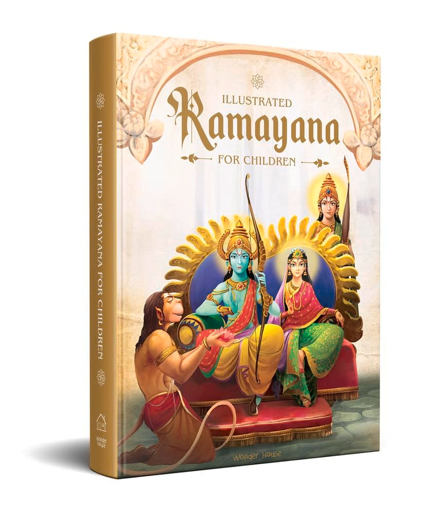 Illustrated Ramayana for Children Deluxe Hardcover Book