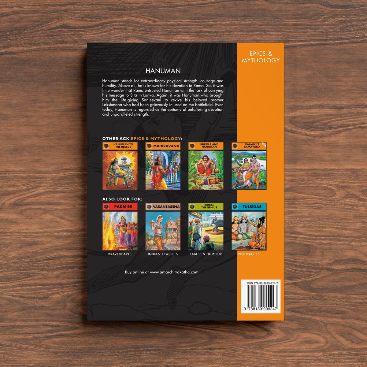 Hanuman Comic Book – Devotion, Courage and Heroic Tales