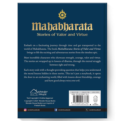 Mahabharata Storybook for Kids – Illustrated Moral Tales