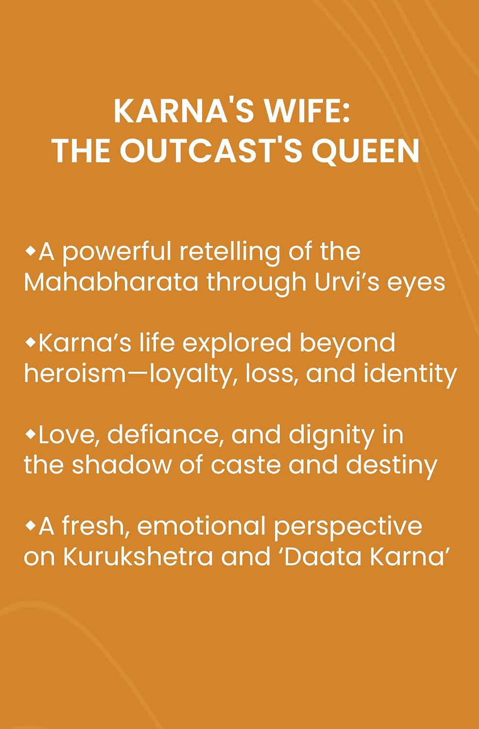 Karna’s Wife – A Mahabharata Retelling Through Uruvi