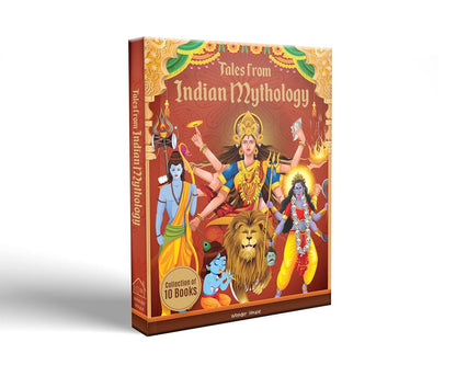 Tales from Indian Mythology Storybook Set for Kids (10-Pack)