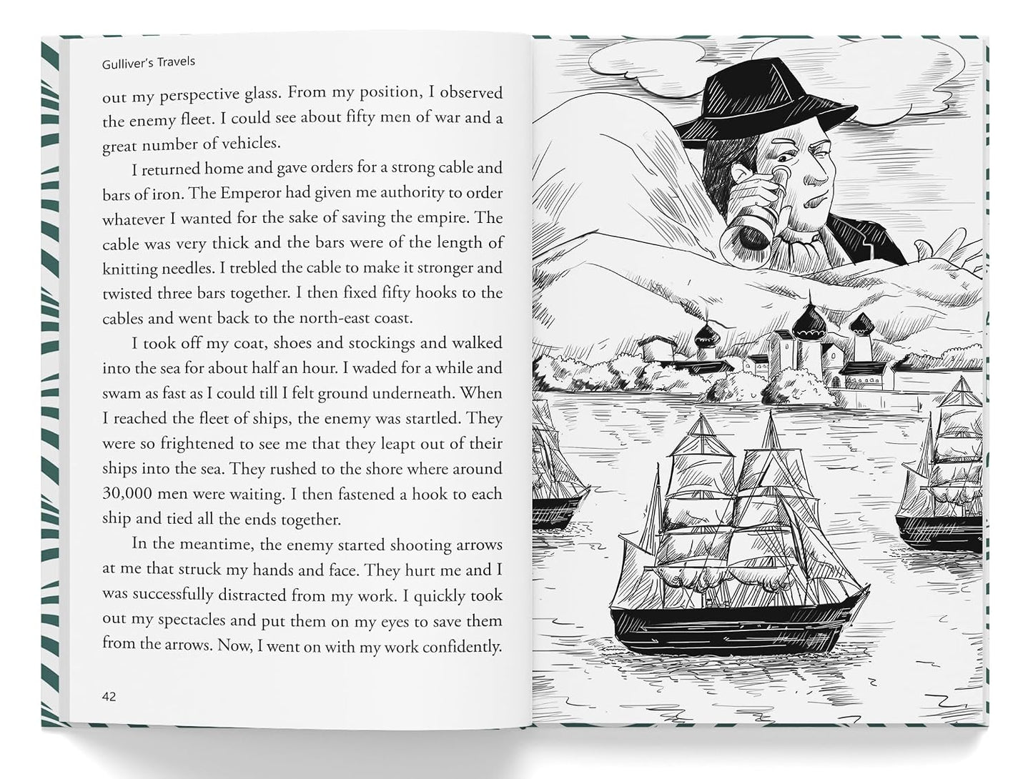 Gulliver’s Travels Abridged Classic – Illustrated Novel