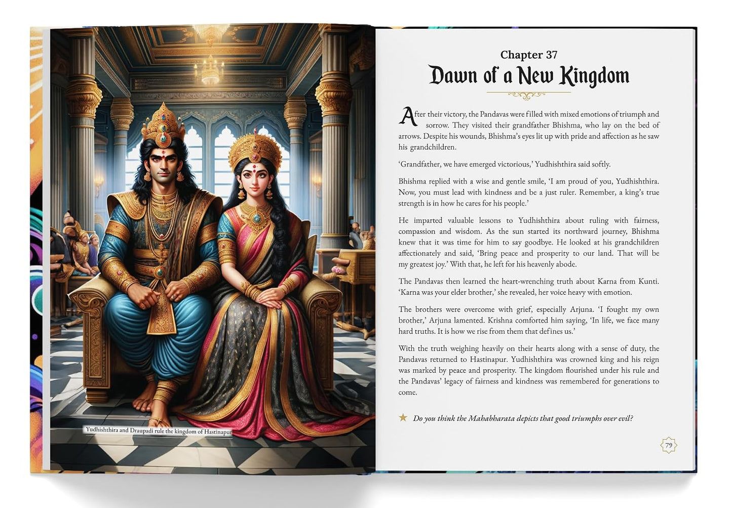 Mahabharata Storybook for Kids – Illustrated Moral Tales