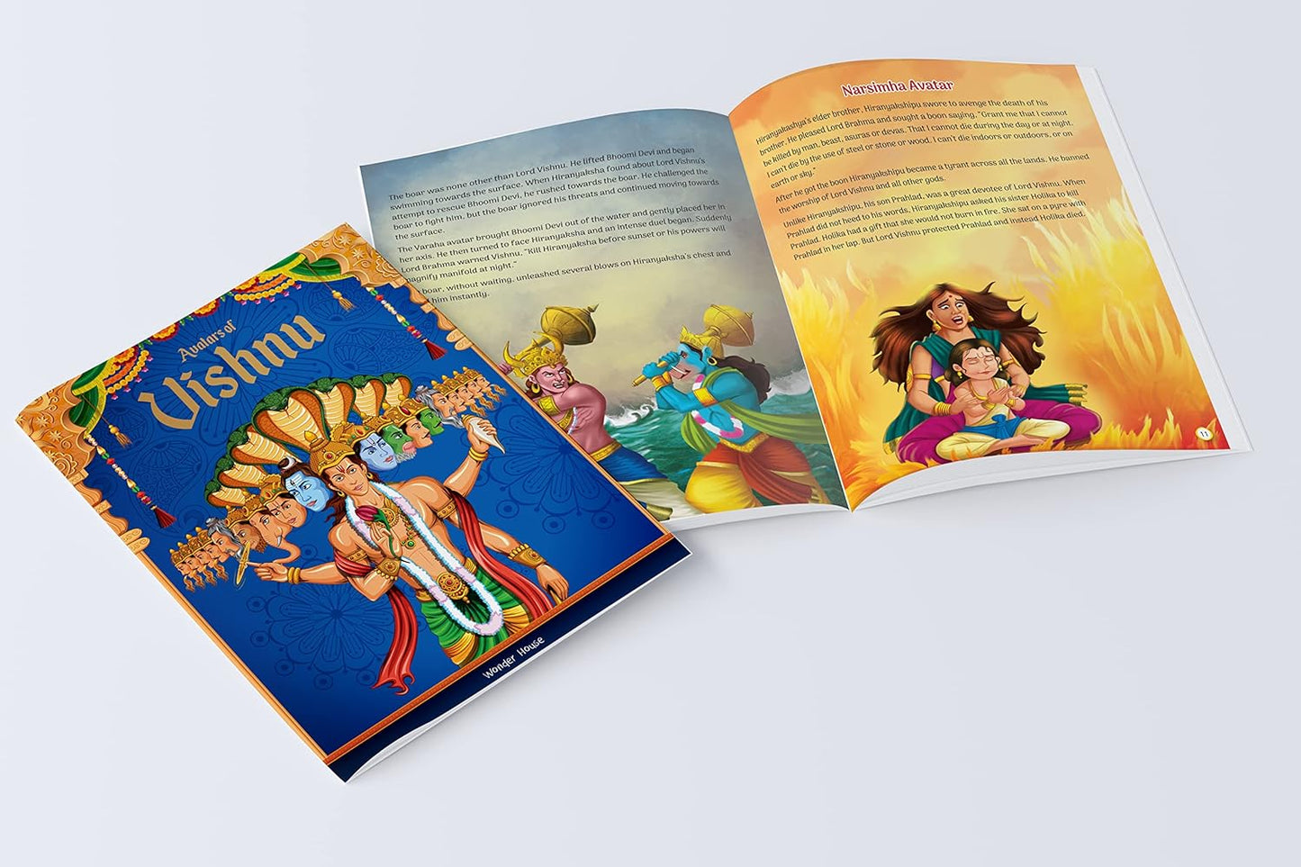 Tales from Indian Mythology Storybook Set for Kids (10-Pack)