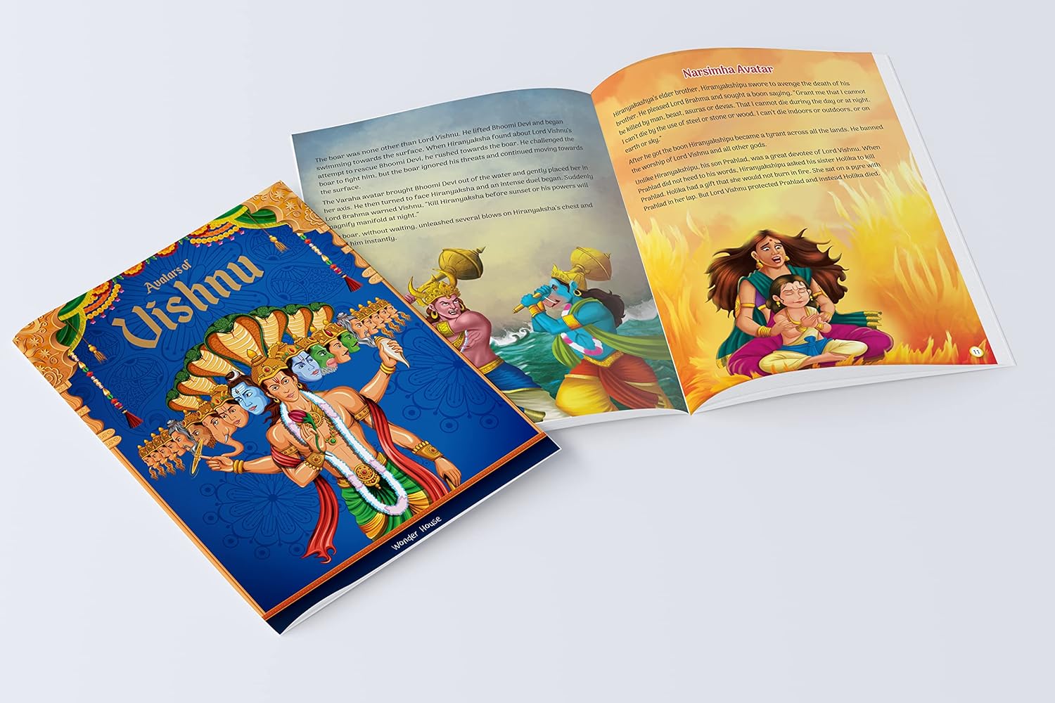 Tales from Indian Mythology Storybook Set for Kids (10-Pack)