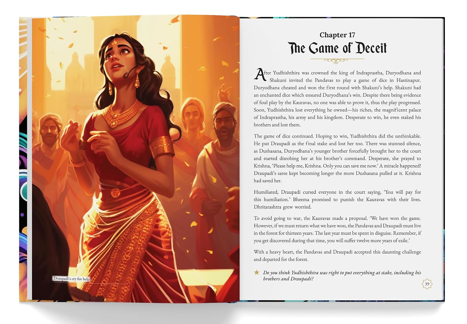 Mahabharata Storybook for Kids – Illustrated Moral Tales