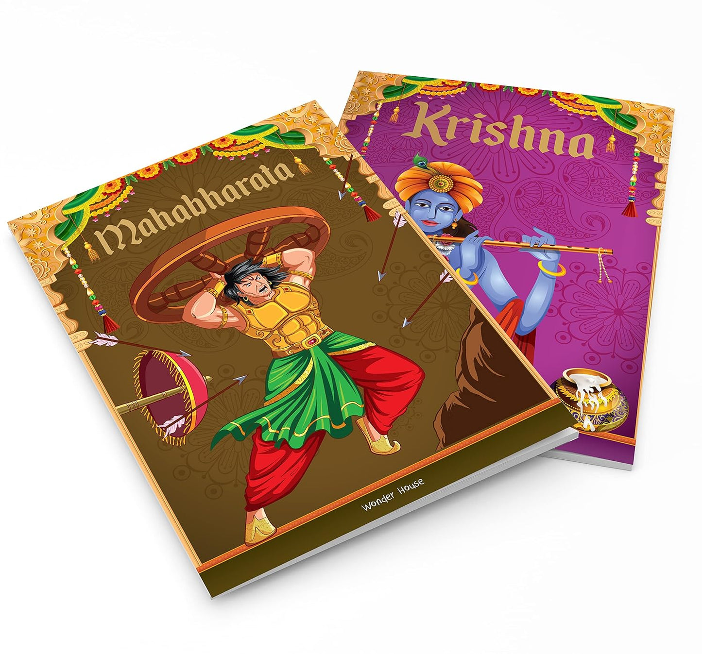 Tales from Indian Mythology Storybook Set for Kids (10-Pack)