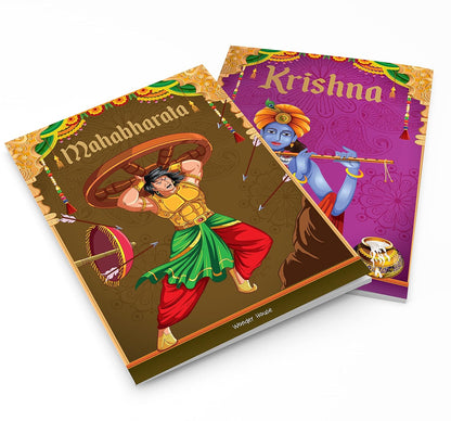 Tales from Indian Mythology Storybook Set for Kids (10-Pack)