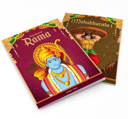 Tales from Indian Mythology Storybook Set for Kids (10-Pack)