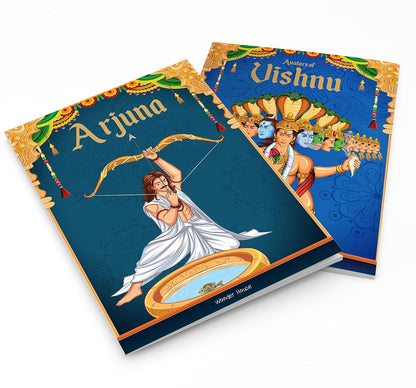 Tales from Indian Mythology Storybook Set for Kids (10-Pack)