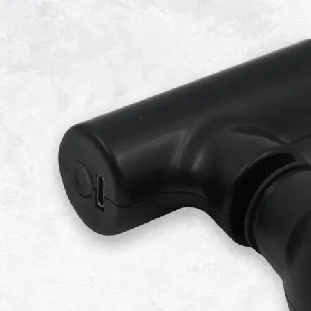 Black Mini Pocket Size Massager, Full Body Massager, Cordless One Button Operation for Body Pain & Relaxation ( black, Standard ).